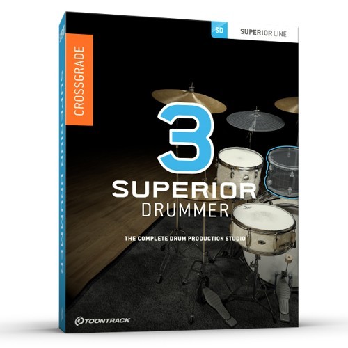 Toontrack Superior Drummer 3 -  Crossgrade from EZdrummer